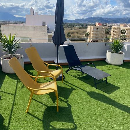Apartamento A 100 Metros De La Playa Con Grande Terraza Y Vistas Al Mar Daimús Exterior foto