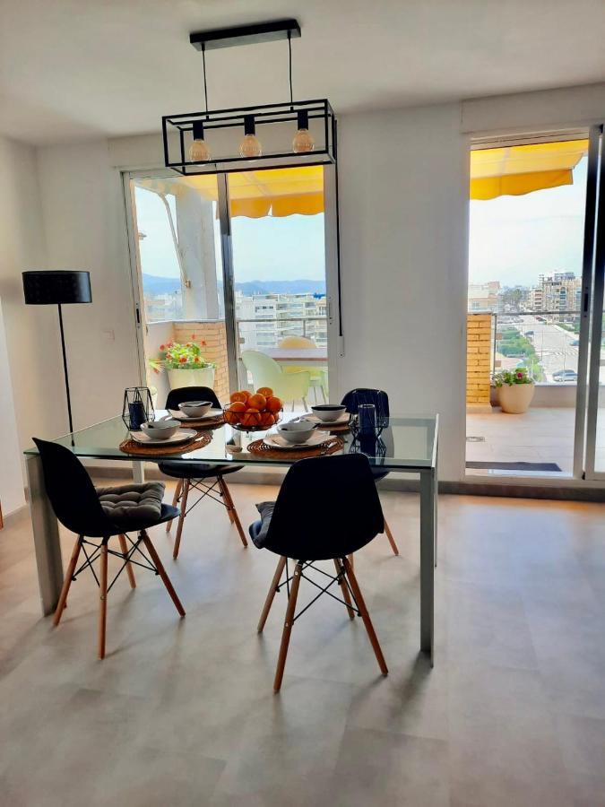 Apartamento A 100 Metros De La Playa Con Grande Terraza Y Vistas Al Mar Daimús Exterior foto