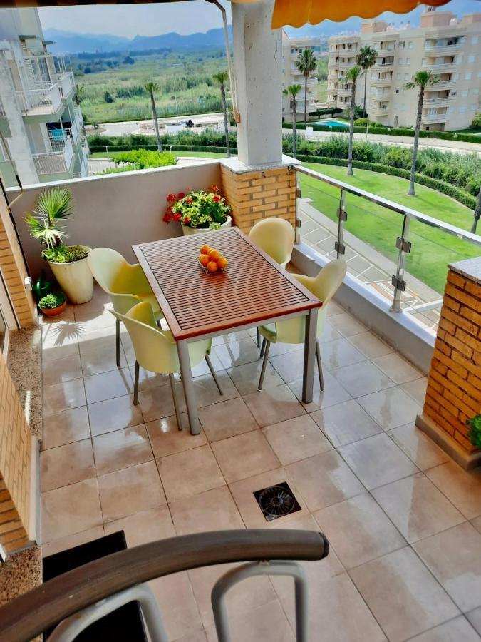Apartamento A 100 Metros De La Playa Con Grande Terraza Y Vistas Al Mar Daimús Exterior foto