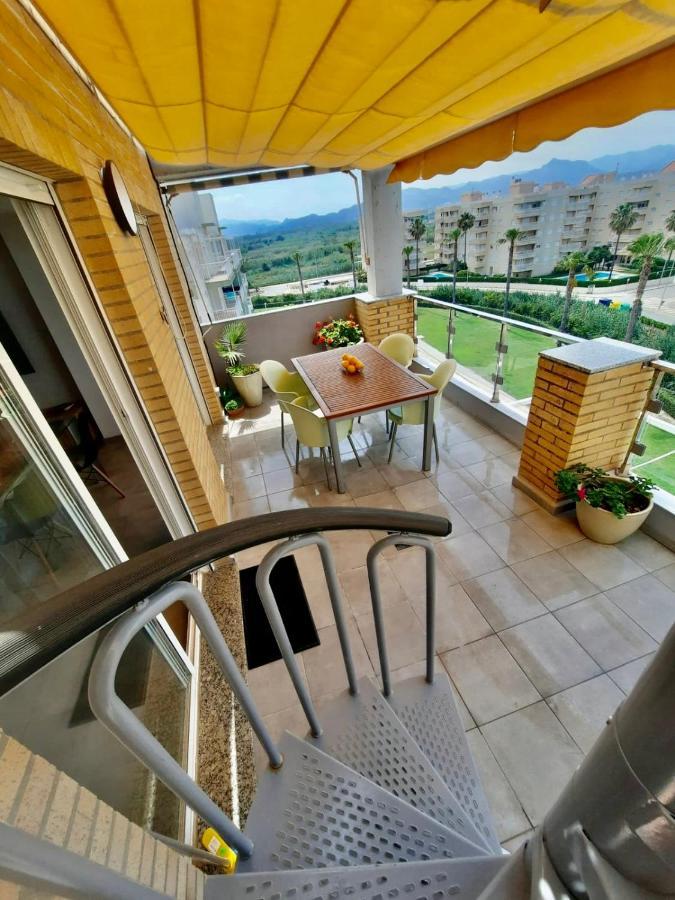 Apartamento A 100 Metros De La Playa Con Grande Terraza Y Vistas Al Mar Daimús Exterior foto