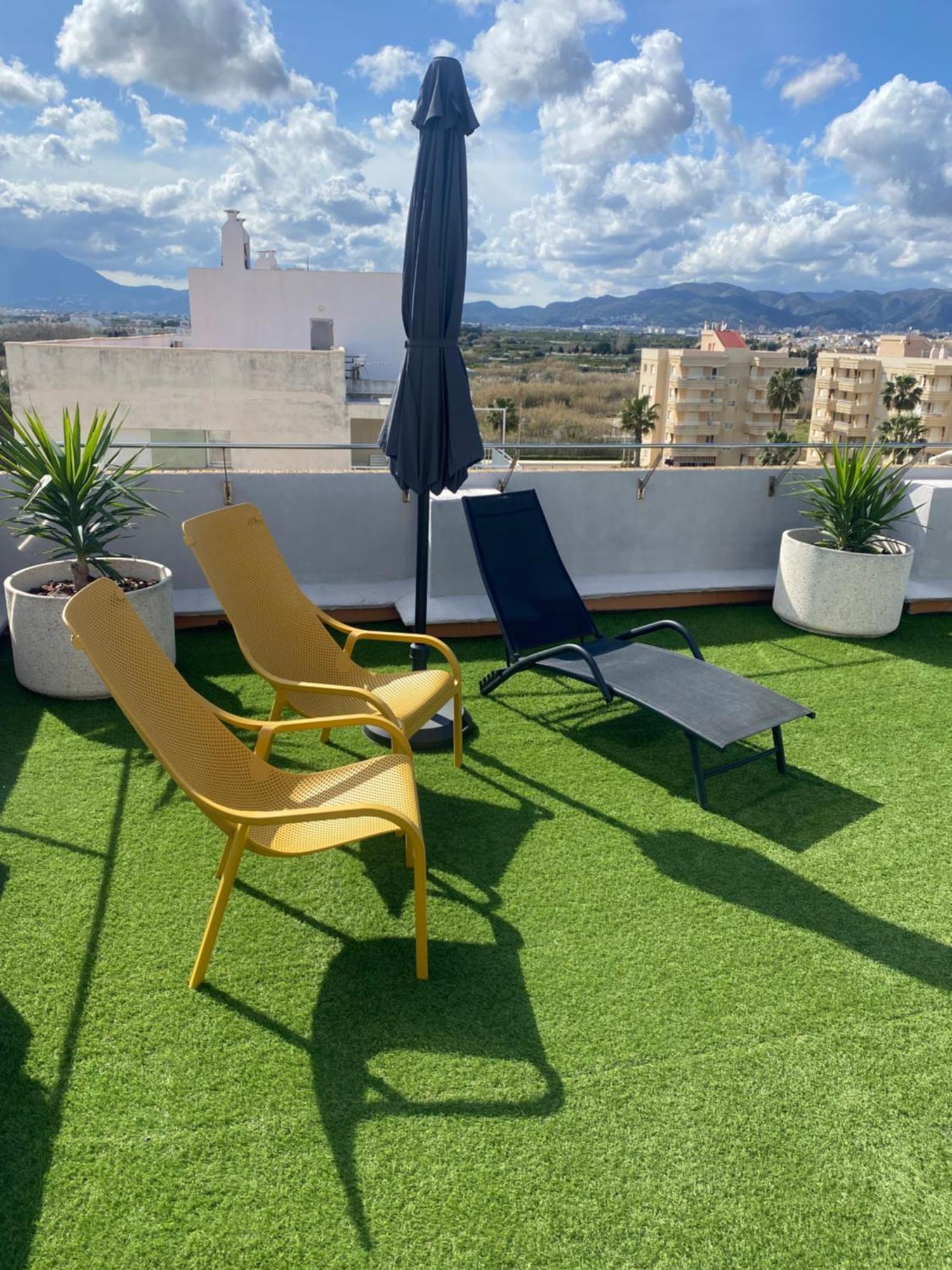Apartamento A 100 Metros De La Playa Con Grande Terraza Y Vistas Al Mar Daimús Exterior foto